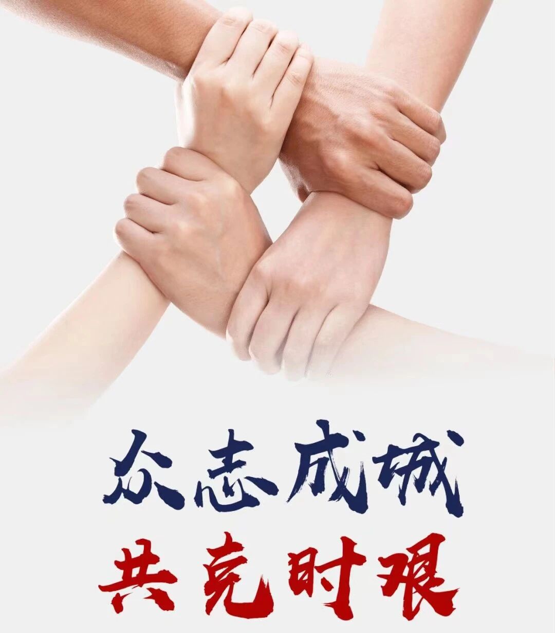 众志成城，共克时艰